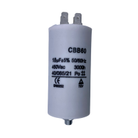 Конденсатор CBB60 18uF 450V (4 клеммы, с болтом)
