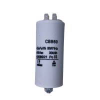 Конденсатор CBB60 40uF 450V (4 клеммы, с болтом)