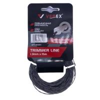 Леска для триммера (витой квадрат со стержнем) 1,3*15м