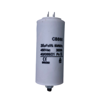 Конденсатор CBB60 35uF 450V (4 клеммы, с болтом)