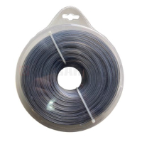 Леска для бензокосы 2.4ммx78м(квадрат со стержнем)