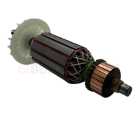 Якорь для ИНТЕРСКОЛ УШМ 125/900 нов. образца, без шпонки