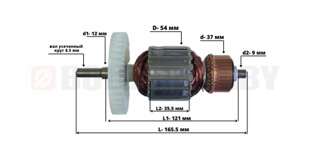 Якорь для MAKITA UC4030A