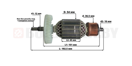 Якорь для MAKITA 9069