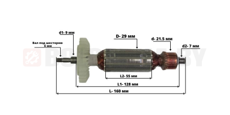 Якорь для MAKITA GA 5030