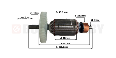 Якорь для ИНТЕРСКОЛ ПЦ-16/2000T