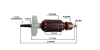 Якорь для BOSCH GBH 2-24 DSR / DFR (6 зуб.)